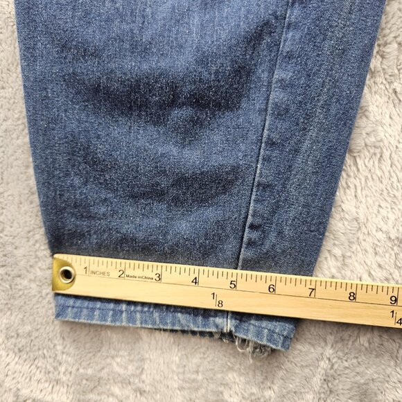 VTG Rose Hips Jeans Womens Measures 26x31 Dark Wash Zipper Pocket Relaxed - Picture 11 of 11